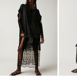 Free People maxi top